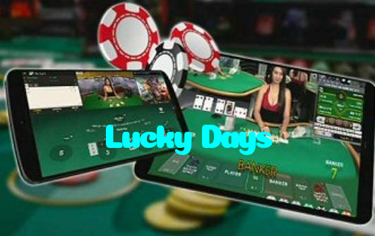 Lucky Days casino presented on mobile device in Pakistan with slots and live games
