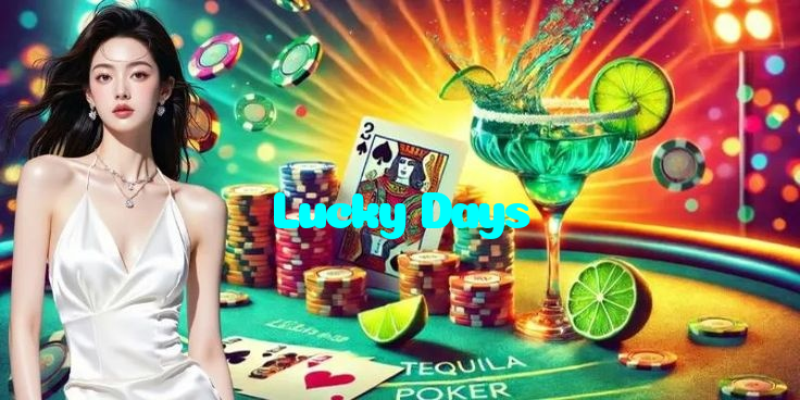 Lucky Days casino presented on mobile device in Pakistan with slots and live games